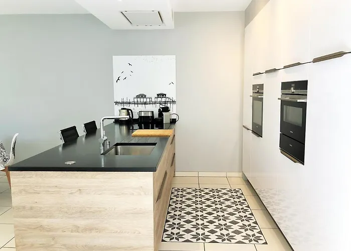 7 Maison Mitoyenne Moderne Quartier Aiguillon Villa Arcachon